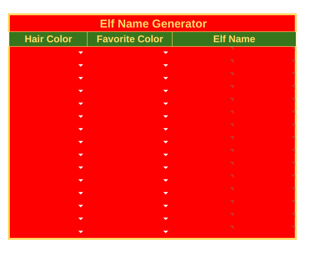 Excel Activity